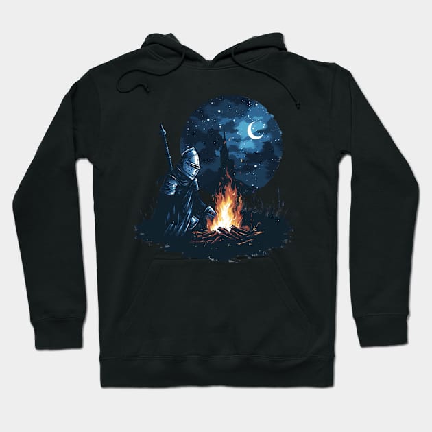 Dark Soul Guardian Protector of the Light Hoodie by Insect Exoskeleton